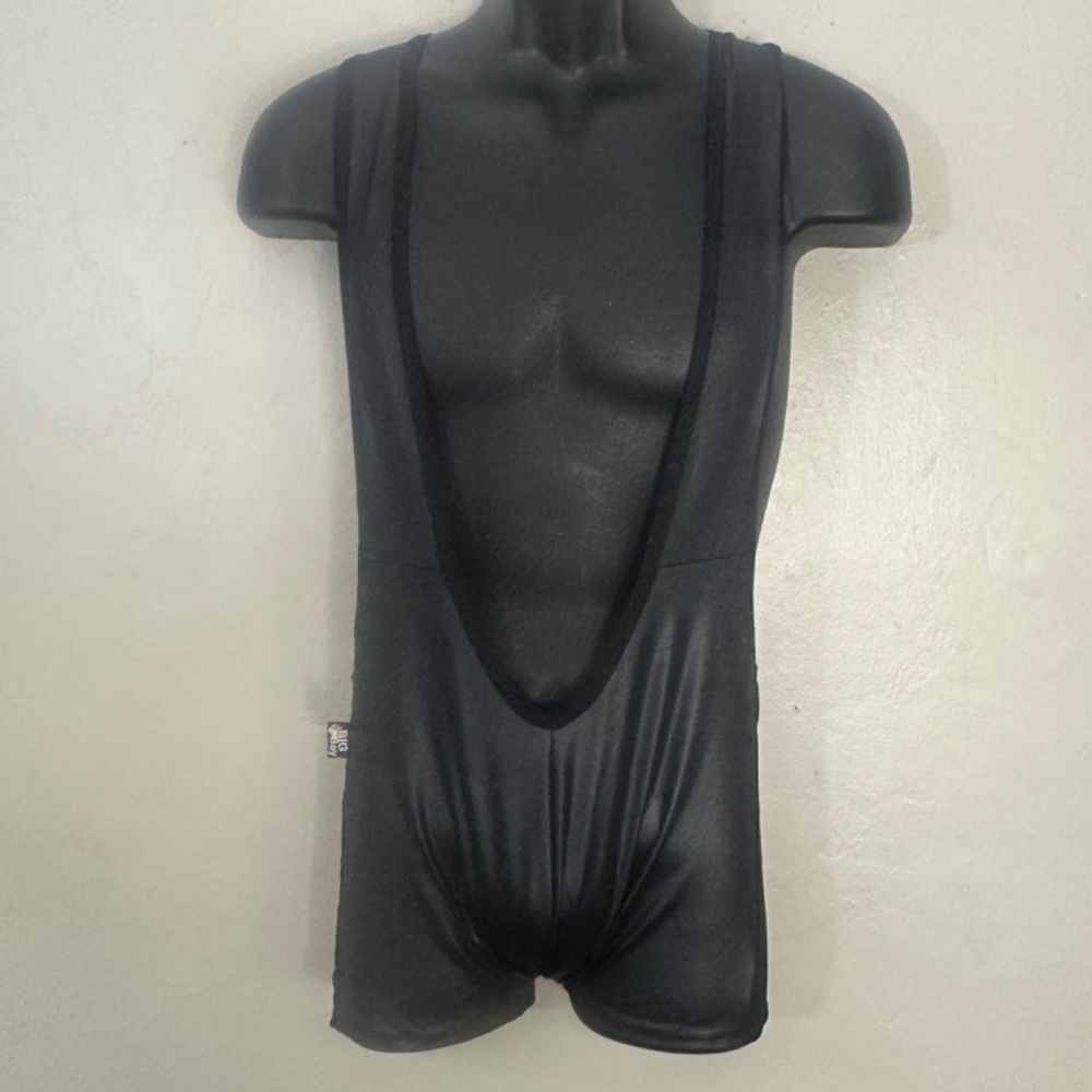 Big Boy Vegan Leather and Mesh Singlet Medium Gently worn Made in Brazil - Picture 2 of 6